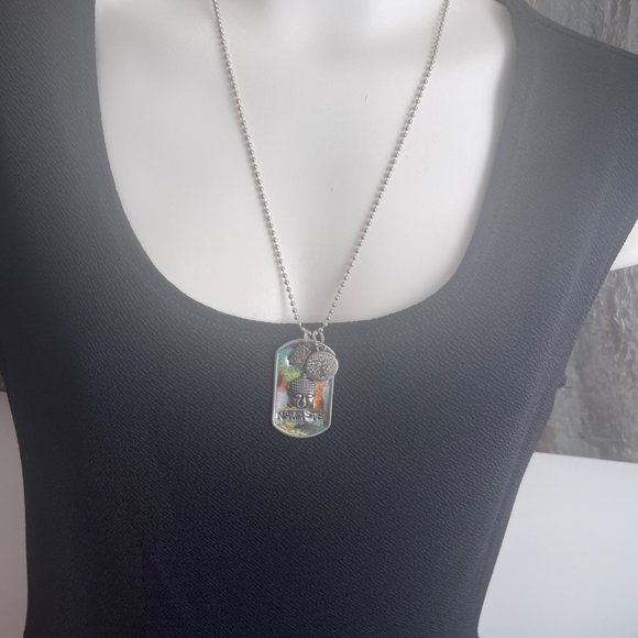 Kate Mesta Love Nameste Dog tag - Picture 3 of 5